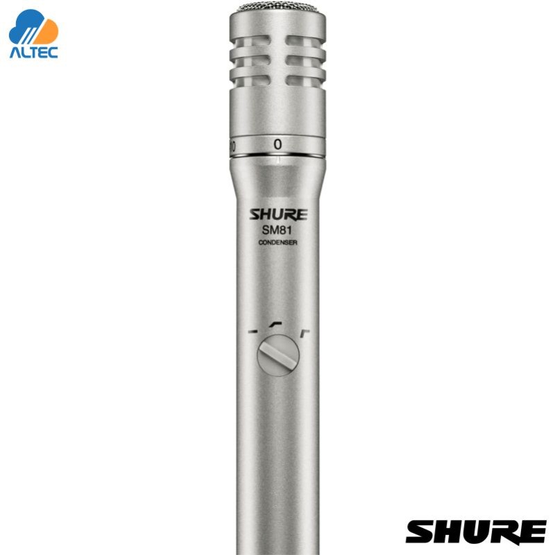 Shure SM81 LC micrófono de condensador de instrumento