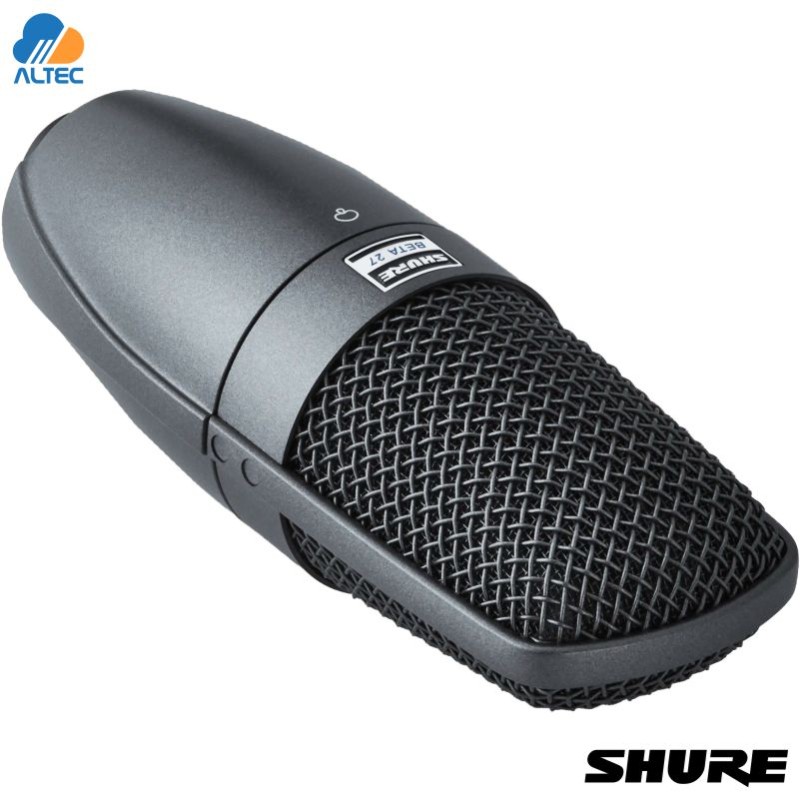 Shure BETA 27 micrófono de condensador supercardioide para instrumentos