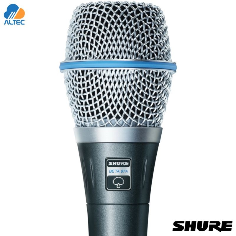 Shure BETA 87A micrófono vocal condensador supercardioide