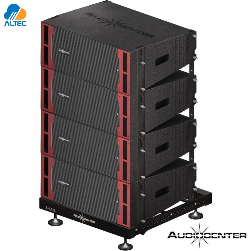 Audiocenter K La Dsp W Parlante Pa De Pulgadas Line Array