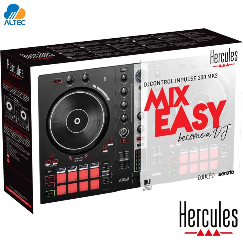 Hercules DJControl Inpulse 300 MK2 Controlador Dj Para DJUCED SERATO