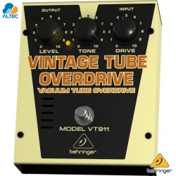 Behringer VT911 - pedal para guitarra VINTAGE TUBE OVERDRIVE