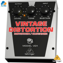 Behringer VD1 - pedal para guitarra VINTAGE DISTORTION