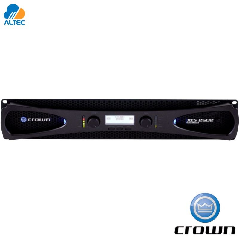 Crown XLS-2502 - 2 canales, 2x775w, amplificador