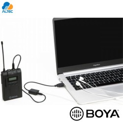 Boya BY-EA2L - adaptador de micrófono y audífono usb a 3.5mm