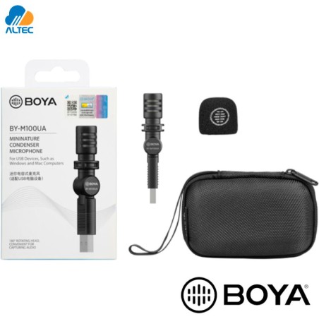 Boya BY-M100UA - micrófono USB para computadoras