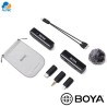 Boya BOYALINK A1 - sistema de micrófono inalámbrico ultracompacto de 2,4 GHz para USB-C y lightning