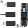 Boya BOYALINK A1 - sistema de micrófono inalámbrico ultracompacto de 2,4 GHz para USB-C y lightning