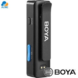 Boya BOYALINK A1 - sistema de micrófono inalámbrico ultracompacto de 2,4 GHz para USB-C y lightning