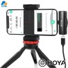 Boya BOYALINK A2 - sistema de micrófono inalámbrico doble ultracompacto de 2,4 GHz para USB-C y lightning