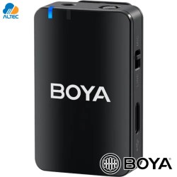 Boya BOYAMIC - sistema de micrófono inalámbrico doble 3-en-1 con grabadora 300metros