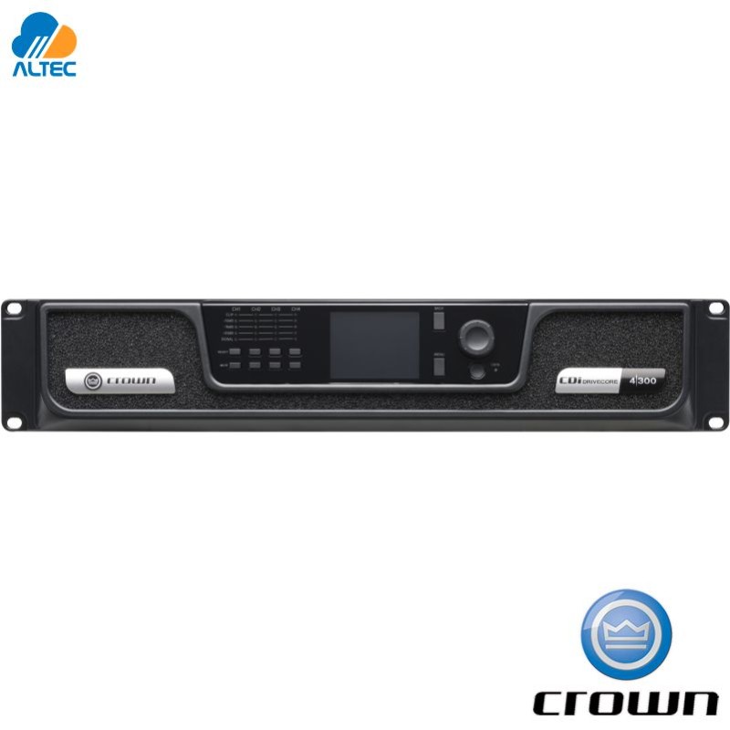 Crown CDI-4x300 - 4 canales, 4x300w, amplificador