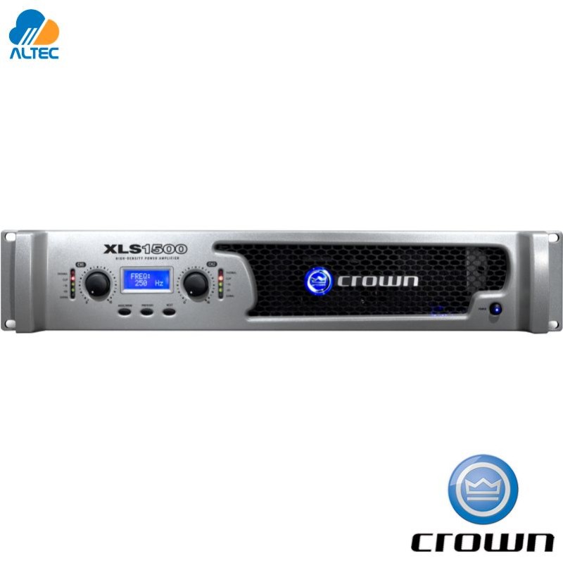 Crown XLS-1500 - 2 canales, 2x525w, amplificador