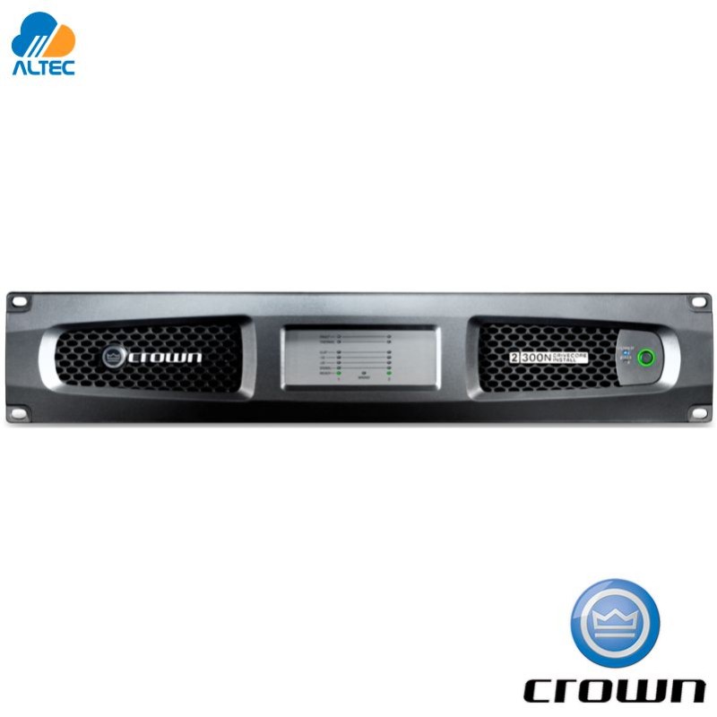 Crown DCI-2x300N - 2 canales, 2x300w, amplificador