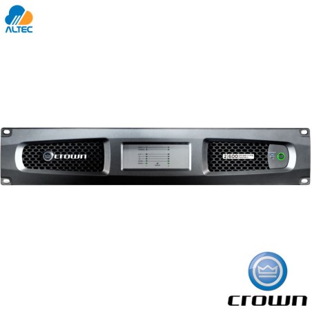 Crown DCI-2x600 - 2 canales, 2x600w, amplificador