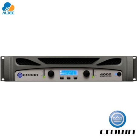 Crown XTI-4002 - 2 canales, 2x1200w, amplificador