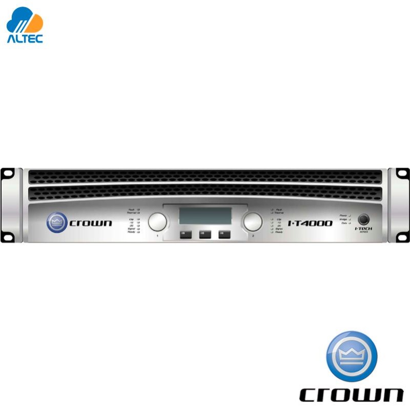 Crown I-T4000 - 2 canales, 2x1250w, amplificador