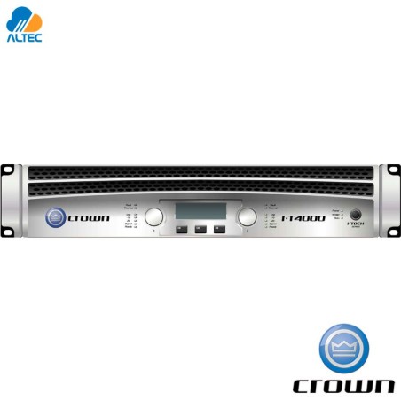 Crown I-T4000 - 2 canales, 2x1250w, amplificador