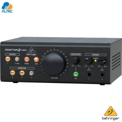 Behringer MONITOR2USB - consola de control de altavoces y audífonos de monitoreo