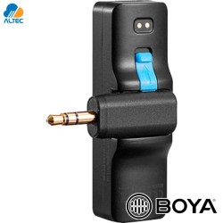 Boya BOYALINK-W - sistema dual de micrófono inalámbrico para cámaras, smartphones y computadoras