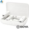 Boya BOYALINK-W - sistema dual de micrófono inalámbrico para cámaras, smartphones y computadoras