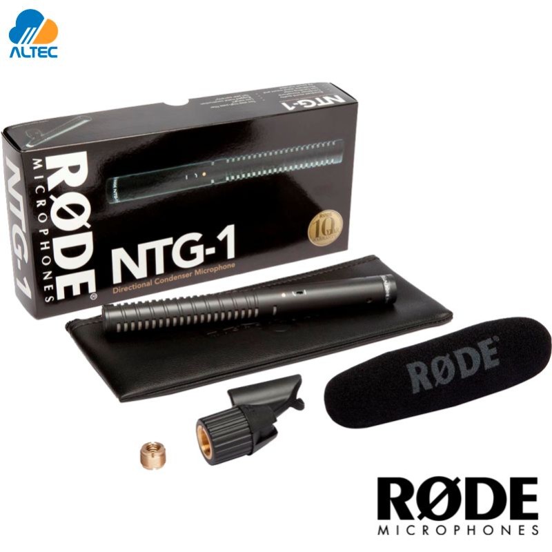 Rode NTG1 - micrófono shotgun de condensador supercardioide