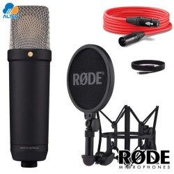 Rode NT1 5TH GENERATION BLACK - micrófono de condensador cardioide de diafragma grande