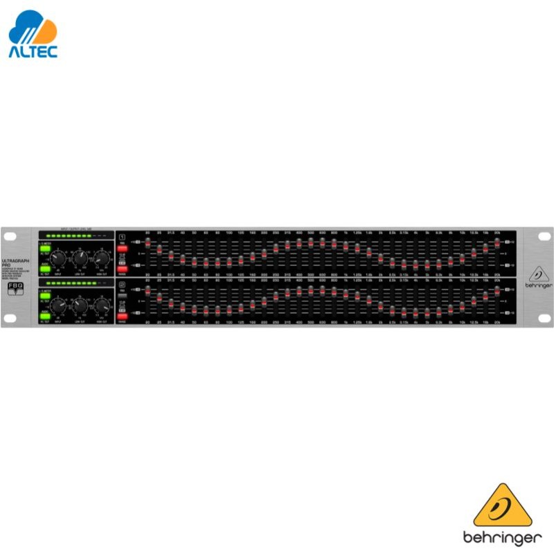 Behringer FBQ3102 - ecualizador gráfico estéreo