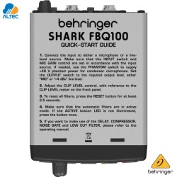 Behringer FBQ100 - supresor de retroalimentación