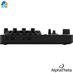 AlphaTheta DDJ-FLX2 - controlador dj de 2 canales para laptops y dispositivos móviles