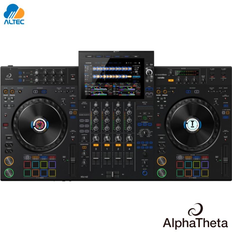 AlphaTheta XDJ-AZ - sistema dj todo-en-uno de 4 canales