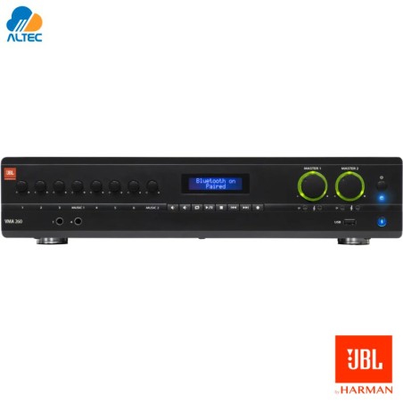 JBL VMA 260 - mezclador amplificador de 8 entradas x 60w salida