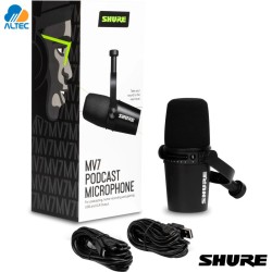 Shure MV7-K - micrófono...