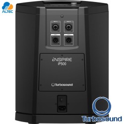 Turbosound IP500 V2 - 600W, parlante PA de 8 pulgadas, mezclador 3 canales, bluetooth