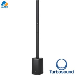 Turbosound IP500 V2 - 600W, parlante PA de 8 pulgadas, mezclador 3 canales, bluetooth