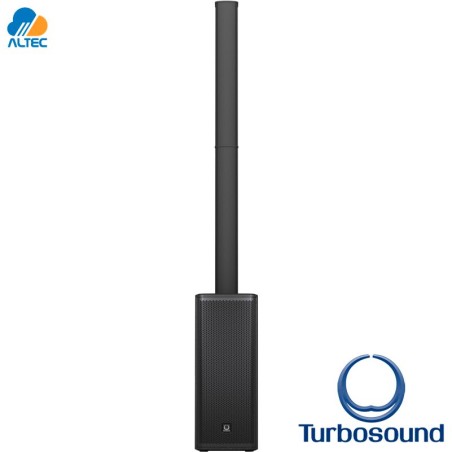 Turbosound IP1000 V2 - 1000W, parlante PA de 8 pulgadas, mezclador 3 canales, bluetooth