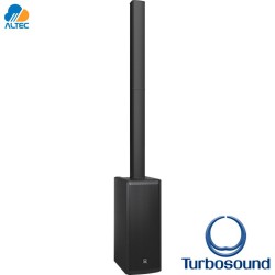 Turbosound IP1000 V2 - 1000W, parlante PA de 8 pulgadas, mezclador 3 canales, bluetooth