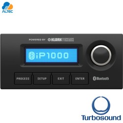 Turbosound IP1000 V2 - 1000W, parlante PA de 8 pulgadas, mezclador 3 canales, bluetooth