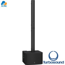 Turbosound IP3000 - 2000W, parlante PA de 12 pulgadas, mezclador 3 canales, bluetooth