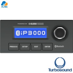 Turbosound IP3000 - 2000W, parlante PA de 12 pulgadas, mezclador 3 canales, bluetooth