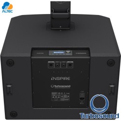 Turbosound IP3000 - 2000W, parlante PA de 12 pulgadas, mezclador 3 canales, bluetooth