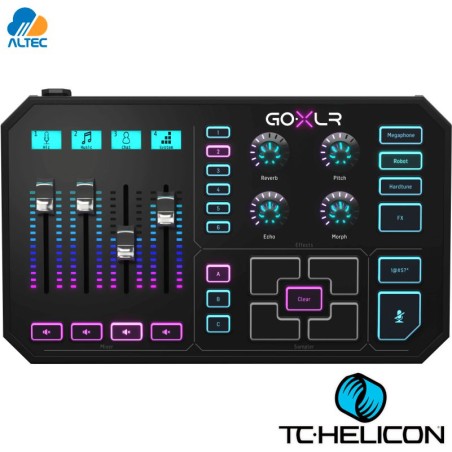 TC HELICON GOXLR - mezclador de audio diseñado para creadores de contenido