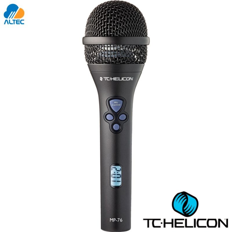 TC HELICON MP-76 - micrófono vocal con control de efectos avanzado