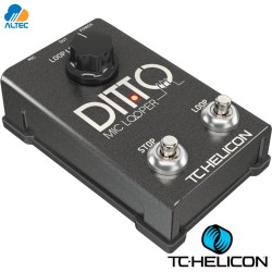 TC HELICON DITTO MIC LOOPER - pedal para micrófonos e instrumentos acústicos