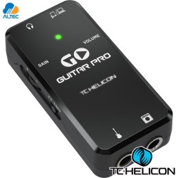 TC HELICON GO GUITAR PRO- interfaz de audio para guitarra o bajo