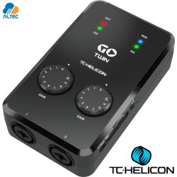 TC HELICON GO TWIN - interfaz de audio para dispositivos móviles y computadoras