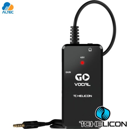 TC HELICON GO VOCAL - interfaz de audio para dispositivos móviles y computadoras