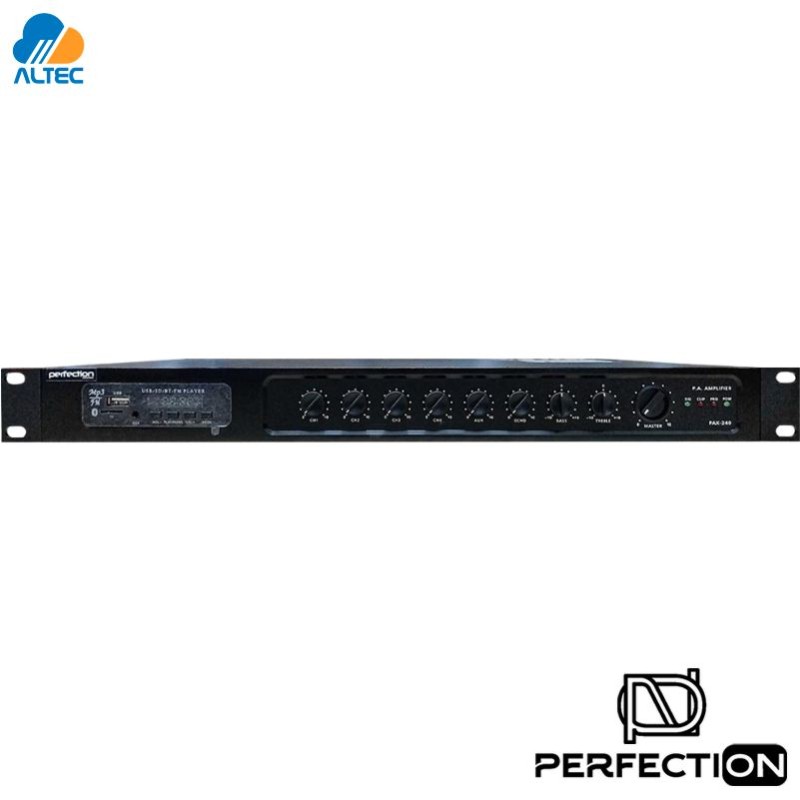 Perfection PAX-240 - mezclador amplificador - 4 canales - 160watts