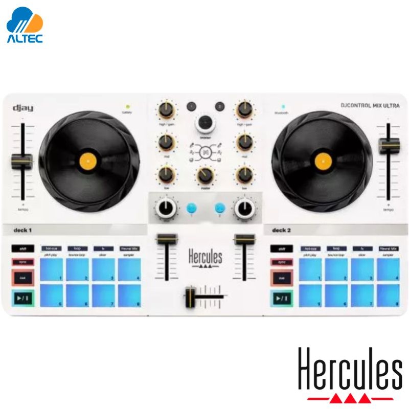 Hercules MIX ULTRA - Controlador Dj para smarphones y tabletas