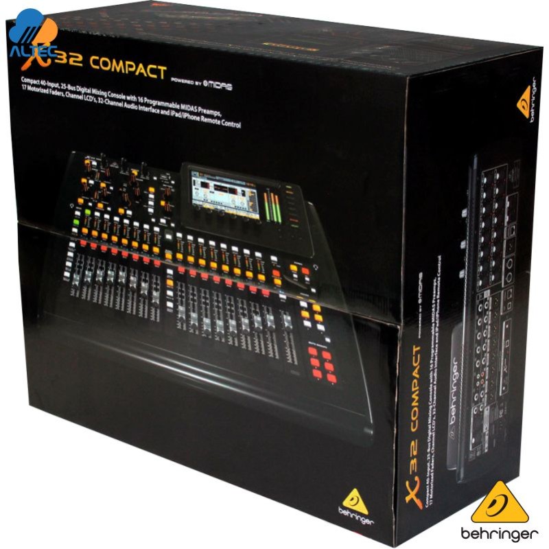 BEHRINGER X32 Consola de mezcla digital de 32 canales y 16 buses con faders  motorizados